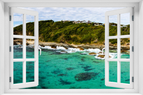 Fototapeta Naklejka Na Ścianę Okno 3D - One Mile Beach Morning Seascape Panorama