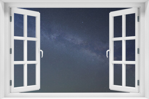 Fototapeta Naklejka Na Ścianę Okno 3D - night starry sky wint milky way, natural astronomy science background