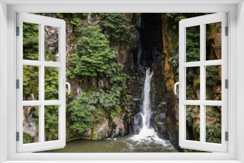 Fototapeta Naklejka Na Ścianę Okno 3D - The landscape of Sao Miguel Island, The Azores