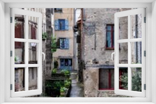 Fototapeta Naklejka Na Ścianę Okno 3D - Stroll the streets of Saint-Antonin-Noble-Val, the setting for the feature film The Hundred-Foot Journey, and enjoy a delicious drink on one of the terraces