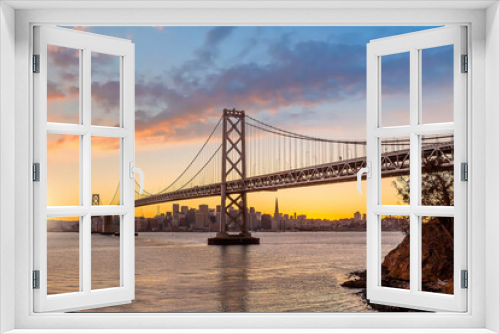 Fototapeta Naklejka Na Ścianę Okno 3D - Famous Golden Gate Bridge San Francisco in California USA