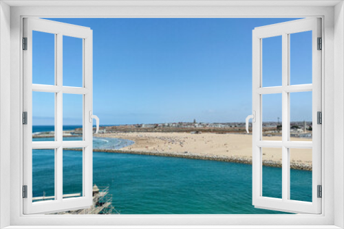 Fototapeta Naklejka Na Ścianę Okno 3D - beach in rabat. rabat, morocco