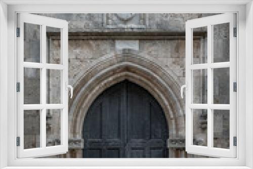 Rhodes Street of the Knights Arch Doorway