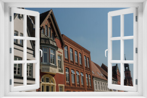 Fototapeta Naklejka Na Ścianę Okno 3D - Friedrichstadt in Schleswig-Holstein