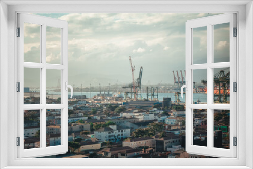 Fototapeta Naklejka Na Ścianę Okno 3D - Porto Santista