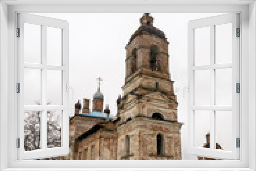 Fototapeta Naklejka Na Ścianę Okno 3D - stone Orthodox church