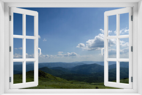 Fototapeta Naklejka Na Ścianę Okno 3D - Bieszczady połoniny 