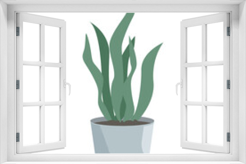 Fototapeta Naklejka Na Ścianę Okno 3D - Potted Plant Icon