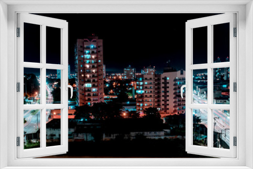 Fototapeta Naklejka Na Ścianę Okno 3D - campos dos goytacazes - rio de janeiro - night 