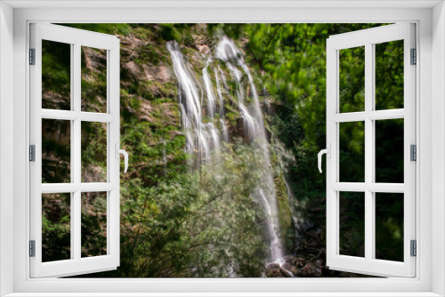Fototapeta Naklejka Na Ścianę Okno 3D - Saklikent Waterfall located in the borders of Yigilca district of Düzce province of Turkey.