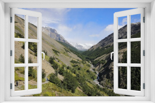 Fototapeta Naklejka Na Ścianę Okno 3D - Torres del Paine National Park, Patagonia, Chile