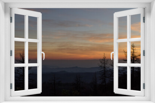 Fototapeta Naklejka Na Ścianę Okno 3D - California Sunset 