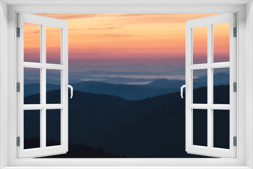 Fototapeta Naklejka Na Ścianę Okno 3D - Sunrise from Spruce Mt.