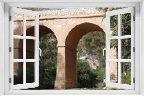 Fototapeta Naklejka Na Ścianę Okno 3D - Brücke in La Garrofa  Andalusiem