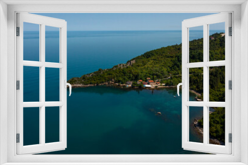 Fototapeta Naklejka Na Ścianę Okno 3D - Gideros bay view, Cide, Kastamonu, Turkey, also the most beautiful natural Bay of your Black Sea, dating from the Genoese