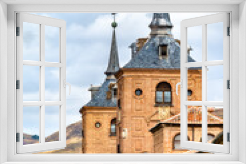 Fototapeta Naklejka Na Ścianę Okno 3D - Colegio de San Agustin in Alcala de Henares, Spain