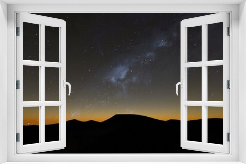 Fototapeta Naklejka Na Ścianę Okno 3D - Night Sky Milky Way