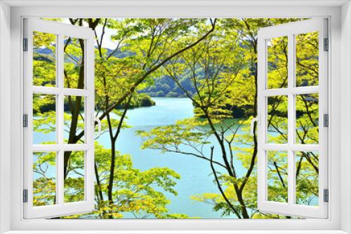 Fototapeta Naklejka Na Ścianę Okno 3D - 丹沢湖 神奈川県山北町の風景