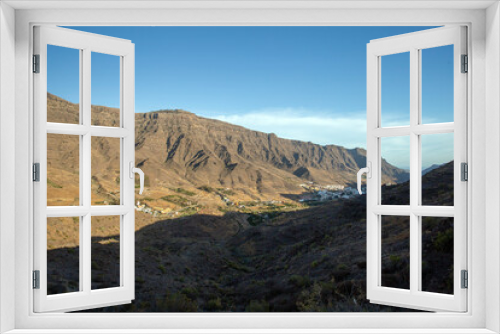 Fototapeta Naklejka Na Ścianę Okno 3D - Mountains in Gran Canaria