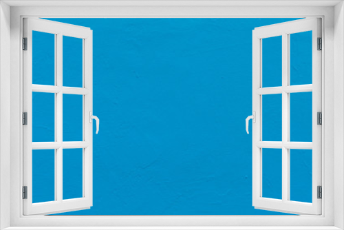 Fototapeta Naklejka Na Ścianę Okno 3D - Background of blue wall exterior