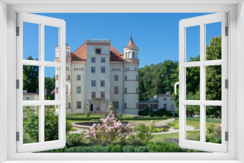 Fototapeta Naklejka Na Ścianę Okno 3D - Valley of Palaces and Garden - Dolina Palacow i Ogrodow - Palace in Wojanow, Schloss Schildau