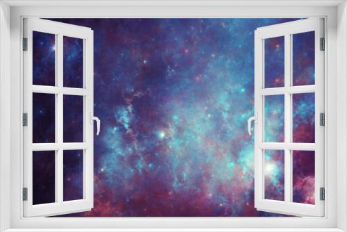Fototapeta Naklejka Na Ścianę Okno 3D - River of spirits - Fictional Nebula - 13020 x 7617 px