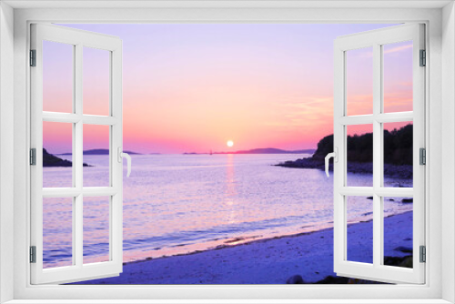 Fototapeta Naklejka Na Ścianę Okno 3D - Sunset at St Marys, Isles of Scilly