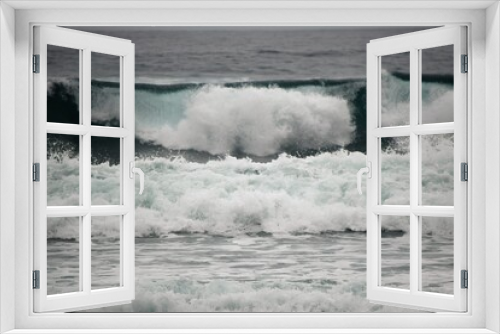 Fototapeta Naklejka Na Ścianę Okno 3D - California Higway One Coastal Waves