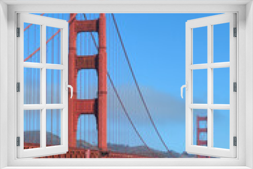 Fototapeta Naklejka Na Ścianę Okno 3D - views of the golden gate bridge from fort point, San Francisco