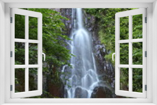 Fototapeta Naklejka Na Ścianę Okno 3D - Le Nideck waterfall in Alsace