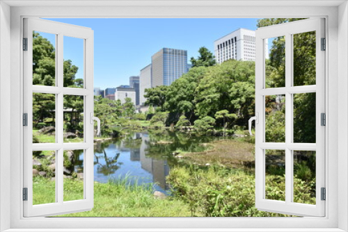 Fototapeta Naklejka Na Ścianę Okno 3D - 日比谷公園
