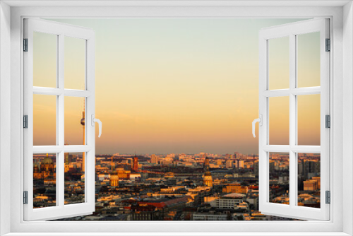 Fototapeta Naklejka Na Ścianę Okno 3D - Berlin Skyline