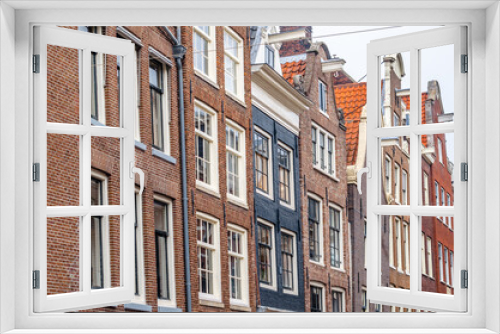 Fototapeta Naklejka Na Ścianę Okno 3D - Architectural detail in Amsterdam, the Netherlands