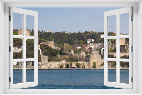 Fototapeta Naklejka Na Ścianę Okno 3D - Rumelian Castle in Istanbul, Turkey
