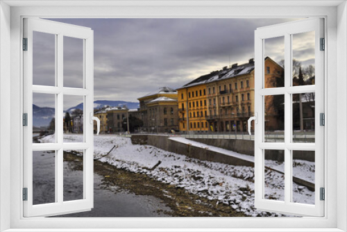 Fototapeta Naklejka Na Ścianę Okno 3D - salzburg