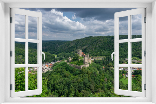 Fototapeta Naklejka Na Ścianę Okno 3D - Burg Hardegg is a castle in Lower Austria