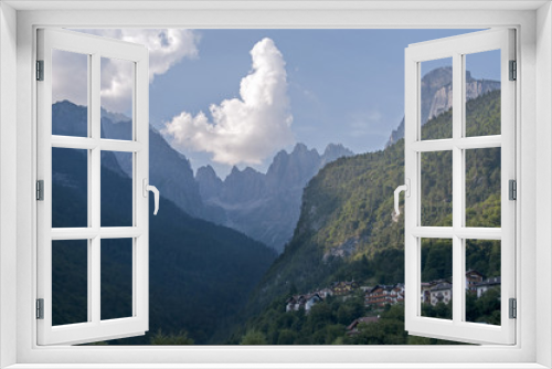 Fototapeta Naklejka Na Ścianę Okno 3D - Italy trentino south Tirol area