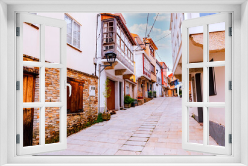Fototapeta Naklejka Na Ścianę Okno 3D - Nice picturesque street in a town in Spain