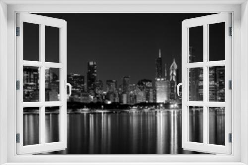Fototapeta Naklejka Na Ścianę Okno 3D - long exposure