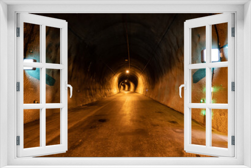 Fototapeta Naklejka Na Ścianę Okno 3D - Motorway tunnel in Europe