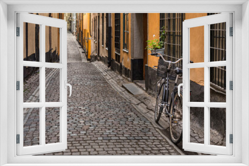Fototapeta Naklejka Na Ścianę Okno 3D - Stockholm Old Town (Gamla Stan)