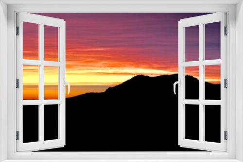 Fototapeta Naklejka Na Ścianę Okno 3D - Blazing Beauty Sky