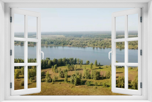 Fototapeta Naklejka Na Ścianę Okno 3D - Nature Russia summer River Forest