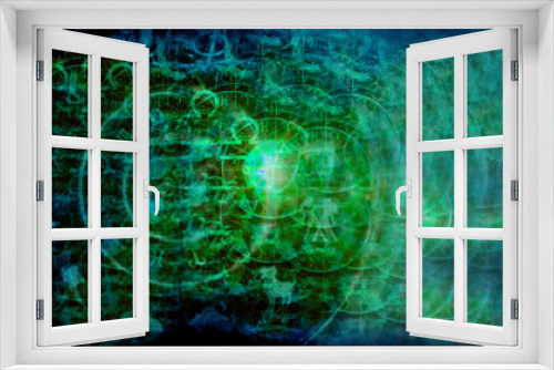 Fototapeta Naklejka Na Ścianę Okno 3D - Astrology Horoscope Pattern Texture Background , Graphic Design