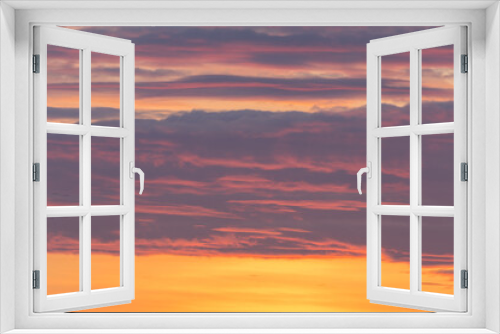 Fototapeta Naklejka Na Ścianę Okno 3D - Scottish Sunrise/Sunset Sky