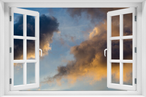 Fototapeta Naklejka Na Ścianę Okno 3D - Scottish Sky & Clouds