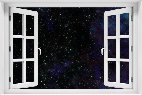 Fototapeta Naklejka Na Ścianę Okno 3D - space galaxy background