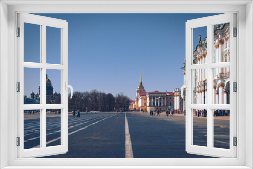 Fototapeta Naklejka Na Ścianę Okno 3D - Saint-Petersberg/Санкт-Петербург