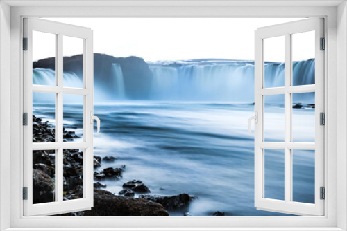 Fototapeta Naklejka Na Ścianę Okno 3D - Godafoss waterfall iceland
