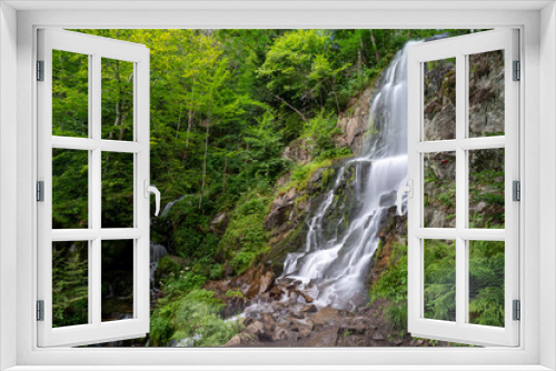 Fototapeta Naklejka Na Ścianę Okno 3D - Cascade de l Andelau Cascade du Hohwald Wasserfall